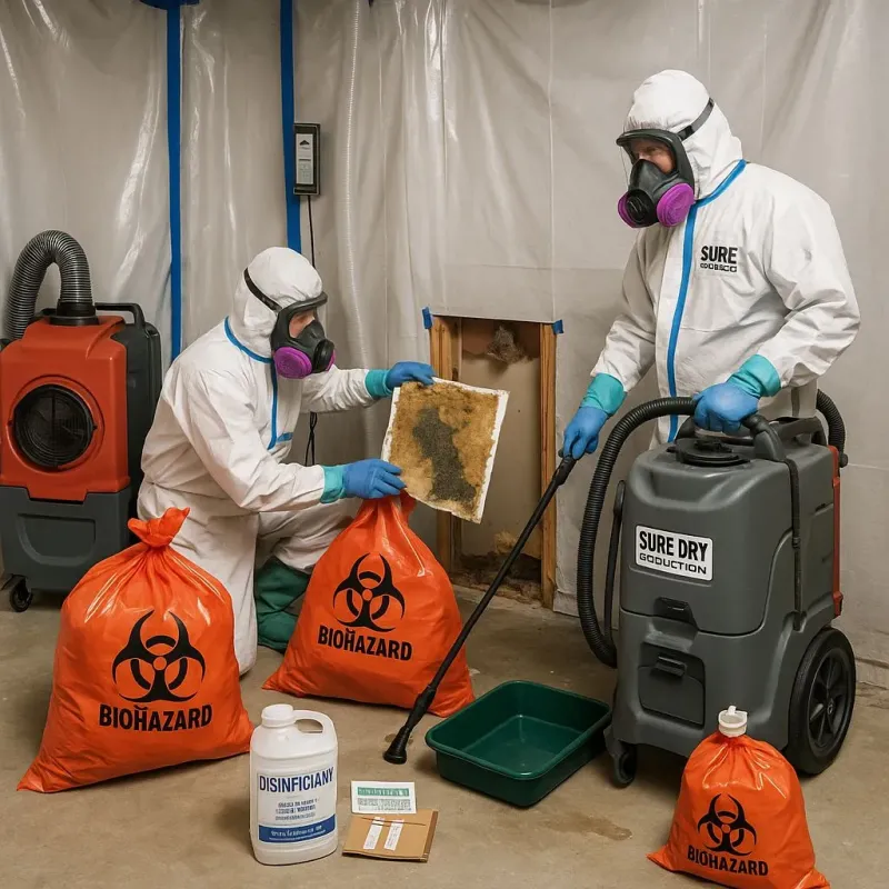 Contaminated Water Handling Protocols process in Champaign County, OH