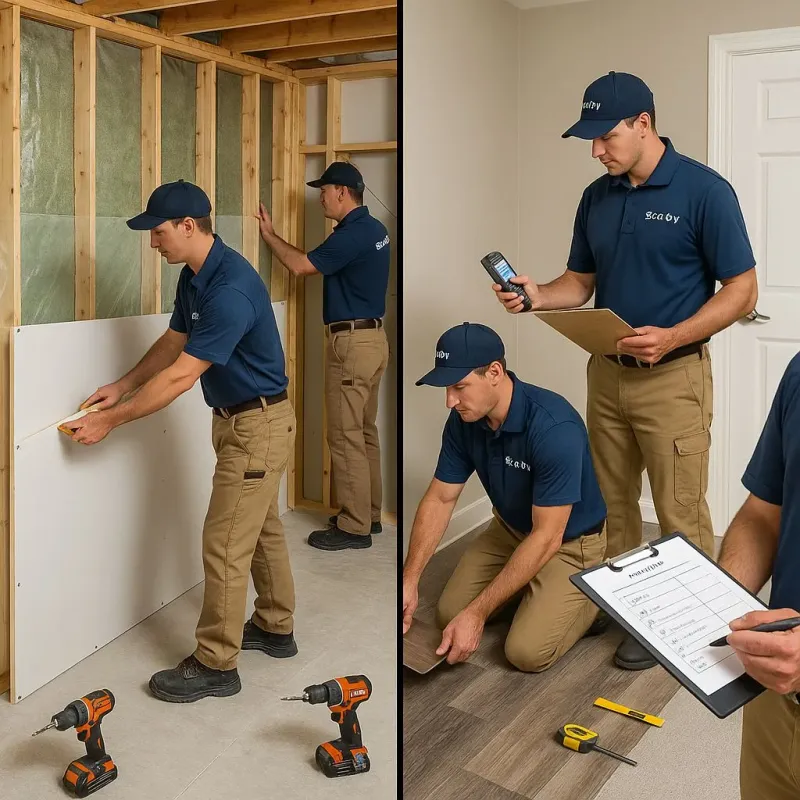 Repairs and Reconstruction process in Champaign County, OH